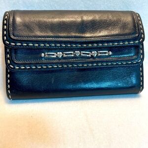 Brighton Leather Clutch Purse